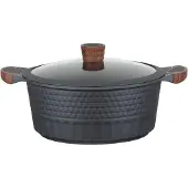 Resto Capella, 6,6 l, Rund, Schwarz, Holz, Aluminium, Schwarz, Holz, Aluminium, Holz