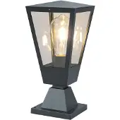 Brilliant Westcliff Außensockelleuchte 45cm anthrazit/transparent E27 20W IP44 outdoor