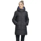 Ragwear Damen Jacke W RELIVE LONG REMAKE