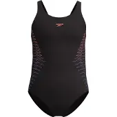 Speedo Badeanzug "Placement Muscleback" sportliche Ausrichtung, chlorbeständiges Material, schnell trocknend
