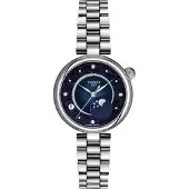 Tissot T1522231149600 Damen-Armbanduhr Désir Mondphase Nachtblau