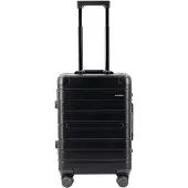 Alumaxx Reisetrolley mit Vollalukoffer schwarz