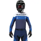 Alpinestars Pro-Dura Trikot Navy Bright Blue White, Größe: XXL
