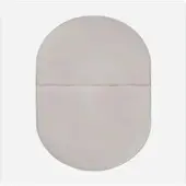 Coloplast SenSura Mio Kolostomiebeutel konvex einteilig 25 mm lichtgrau