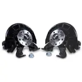 BESTPRICE 2x Radlagergehäuse komplett vorne [Hersteller-Nr. 40791158] für VW, Seat, Skoda, Audi