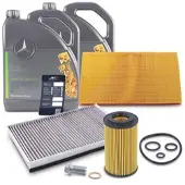 BESTPRICE Inspektionspaket SET A + 10L 5W-30 Motoröl [Hersteller-Nr. 40669211] für Mercedes-Benz