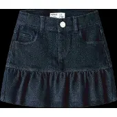 Name It Kids Glitzer Jeansrock