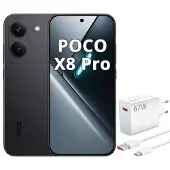 Xiaomi POCO X8 Pro 12GB 512GB Schwarz Smartphone mit 67-W-Schnellladegerät