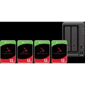 Synology DS425+ + Seagate Ironwolf 12 TB 4er-Pack