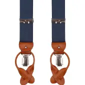 Profuomo Hosenträger Petrol