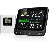 Bresser Neomeo H Wetterstation Funk mit Außensensor, Farbdisplay