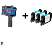 OEM Handheld Tintenstrahldrucker, Kompaktes Design, Vielseitiger Inhalt Druck, Drucker mit 3 Tinten