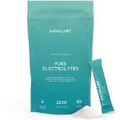 Aavalabs Ohne Zucker Sport-Energie Elektrolyt Pulver – 30 Sticks – Neutral | 7 Vitamine & Mineralstoffe |