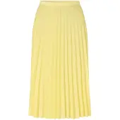 Lacoste - Midirock für Damen, Polyester (Gelb)