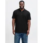 Jack & Jones Plus Size Einfarbig Poloshirt