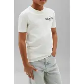 Calvin Klein Boys Calvin Small Chest Logo Tee Citadel Größe: 10 | T-Shirts Outlet | Unisex