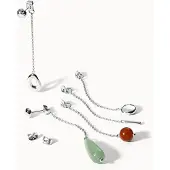 Purelei Magma Ohrringe Silver Größe: OS | Ohrringe Outlet | Damen | Grau