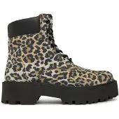 Tommy Hilfiger Schnürschuhe Tjw Platform Cheetah Boots EN0EN03140 Braun 40