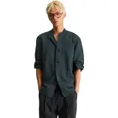 Marc o'polo Marc OPolo DENIM Langarmhemd "aus Leinen und Bio-Baumwolle"