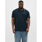 Jack & Jones Plus Size Logo Poloshirt