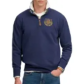 Superdry Gothic Varsity Halbreißverschluss-sweatshirt