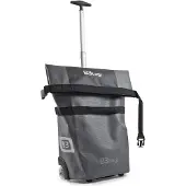 B&W bike.cases Fahrradtasche B3 Farbe grau, mit 2 Rollen+Teleskopgriff bis 15 kg