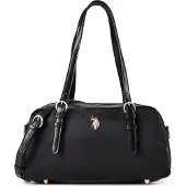 U.S. POLO ASSN. Schultertasche Umhängetasche Houston Bowling Bag Black schwarz
