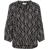Kaffe Langarmbluse "Damen Bluse langarm KAsigrid"