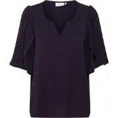 Kaffe Kurzarmbluse "Damen Bluse kurzarm KAmona"