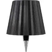 Clayre & Eef Tischlampe Schwarz Metall