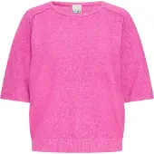 Ichi Kurzarmpullover "Damen Kurzarm-Bluse IHDASILA"