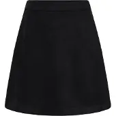 Ichi A-Linien-Rock "Damen Anzugrock IHFINO", Damen, Gr. 36, schwarz, Obermaterial: 97% Polyester PES. 3% Elasthan EL., Röcke A-Linien-Rock
