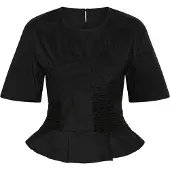 Culture Kurzarmbluse "Damen Bluse kurzarm CUajda"