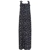 Kaffe Midikleid "Damen Kleid KAbarton", Damen, Gr. 34, N-Gr, blau (midnight marine lace print), Obermaterial: 50% Viskose CV. 50% Viskose LENZING ECOVERO CV LenzEcov., Kleider Midikleid