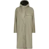 Ichi Regenjacke "Damen Regn IHTAZI", Damen, Gr. L, grün (mulled basil), Obermaterial: 100% Polyester PES., Jacken Regenjacke