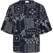 Saint tropez Kurzarmbluse "Damen Kurzarm-Bluse StephanieSZ"