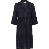 Kaffe Midikleid "Damen Kleid KAliv", Damen, Gr. 34, N-Gr, blau (dawn lila), Obermaterial: 100% Viskose LENZING ECOVERO CV LenzEcov., Kleider Midikleid