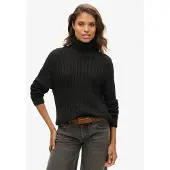 Superdry Slouchy Cable Rollkragenpullover