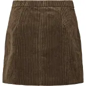 Pieces Pcaudre Cord Minirock | Braun | M