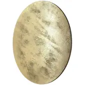 Licht-Erlebnisse Wandleuchte LED Metall Holz Ø 35 cm in Gold rund 3000 K warmweißes Licht 160 lm Modern