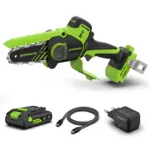 Greenworks POWERALL 24V Mini-Kettensäge 10cm Gen. II - 2Ah Akku