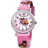 Regent F 729 Kinder-Armbanduhr Pferd