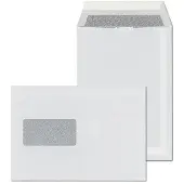 OKI Versandtaschen DIN C5 mit Fenster weiss 500 St.