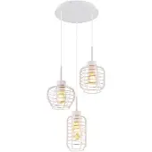 Globo Lighting LED Pendelleuchte, höhenverstellbar, 3-flammig, D 37,5 cm