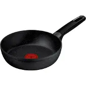 Tefal Bratpfanne "Excell'Cook", schwarz, B:20,6cm H:7,7cm L:37,1cm Ø:20cm, Pfannen, Bratpfanne, leistungsstarke Keramikversiegelung, induktionsgeeignet, Thermo-Signal