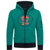 TROLLKIDS - Kids Sortland Jacket - Hoodie Gr 164 türkis