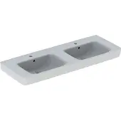 Geberit 501710008 Renova Plan Doppelwaschtisch 130x48cm