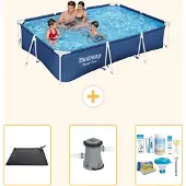 Bestway Steel Pro Rechteckig - 300x201x66 cm - 4-teilig S22719