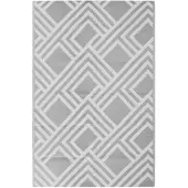 vidaXL Outdoor-Teppich ARAKIL Grau 190x290 cm PP
