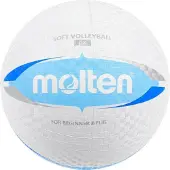 Molten - "Volten" Volleyball PP533 (5) (Weiß/Blau)